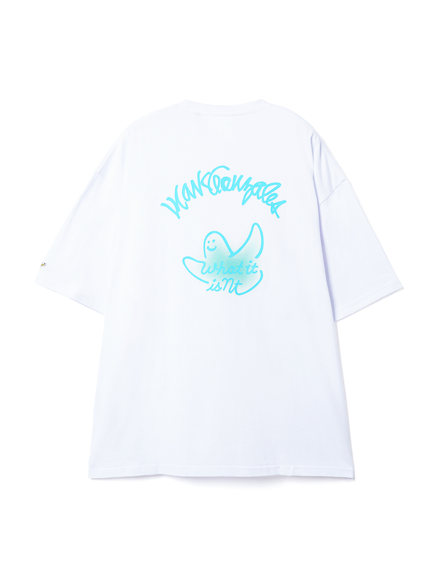 マークゴンザレス (What it isNt) BIGTシャツ メンズ レディース ワンストロークエ...