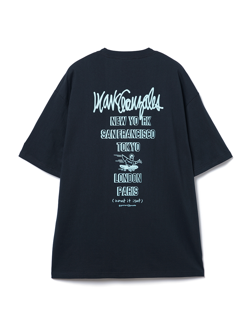 マークゴンザレス (What it isNt) Tシャツ リラックスFIT メンズ レディース ワールドツアー 公式 ART BY MARK GONZALES｜united-japan｜02