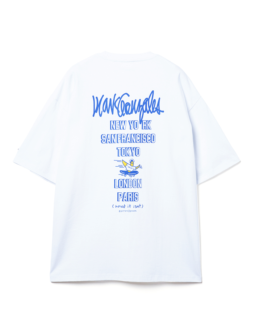 マークゴンザレス (What it isNt) Tシャツ リラックスFIT メンズ レディース ワールドツアー 公式 ART BY MARK GONZALES｜united-japan｜03