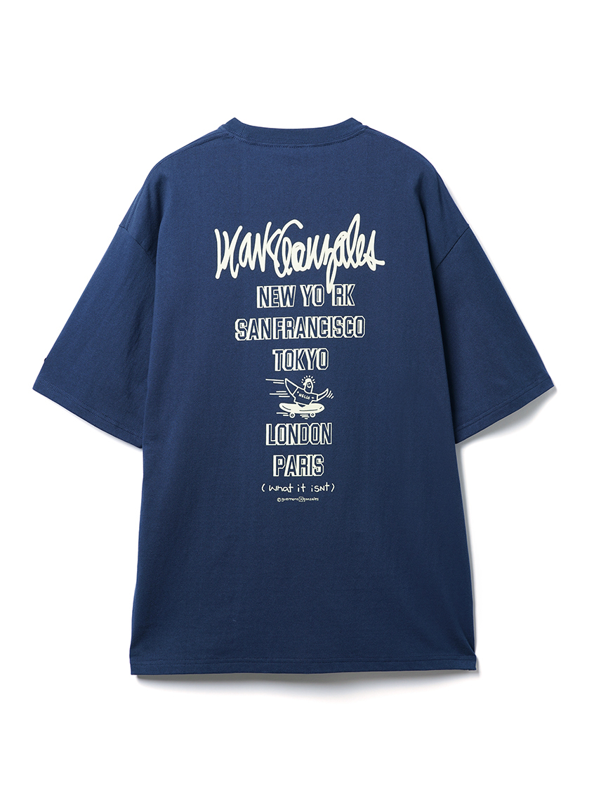 マークゴンザレス (What it isNt) Tシャツ リラックスFIT メンズ レディース ワールドツアー 公式 ART BY MARK GONZALES｜united-japan｜05
