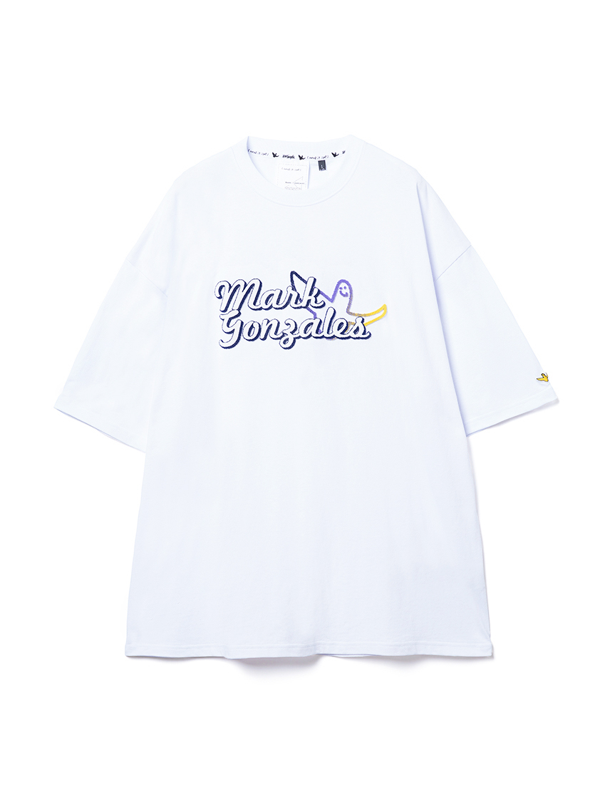 マークゴンザレス (What it isNt) BIGTシャツ メンズ レディース 歯ブラシステッチ...