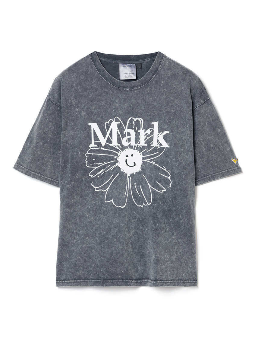 キムジー Tシャツ コントラストロゴ グリザイユ 楽天市場】MarkGonzales What it isNt KIDS 刺繍 半袖T