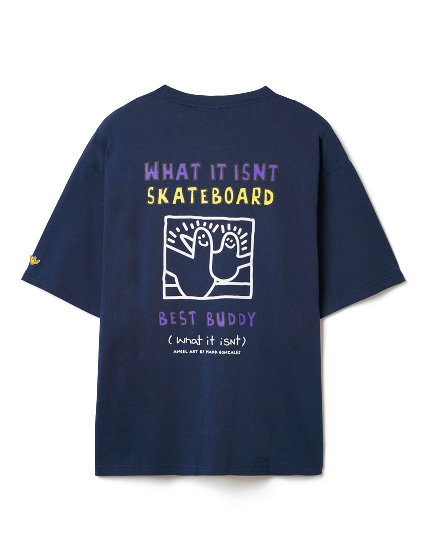 Bonjour records ✕ Mark gozales Tシャツ グレー bonjour records(ボンジュールレコード) / 【Mark Gonzales for