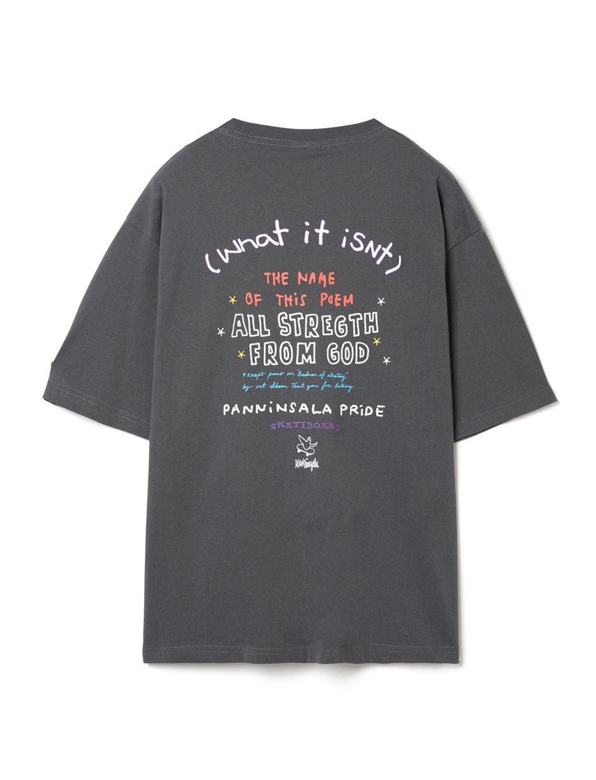 Bonjour records ✕ Mark gozales Tシャツ グレー マークゴンザレス リラックスFIT グアダルーペTシャツ 【(What