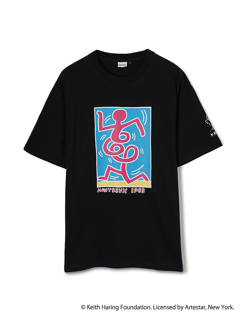 Keith Haring Tシャツ MONTREUX 1983 S/Sプリント メンズ レディース ...