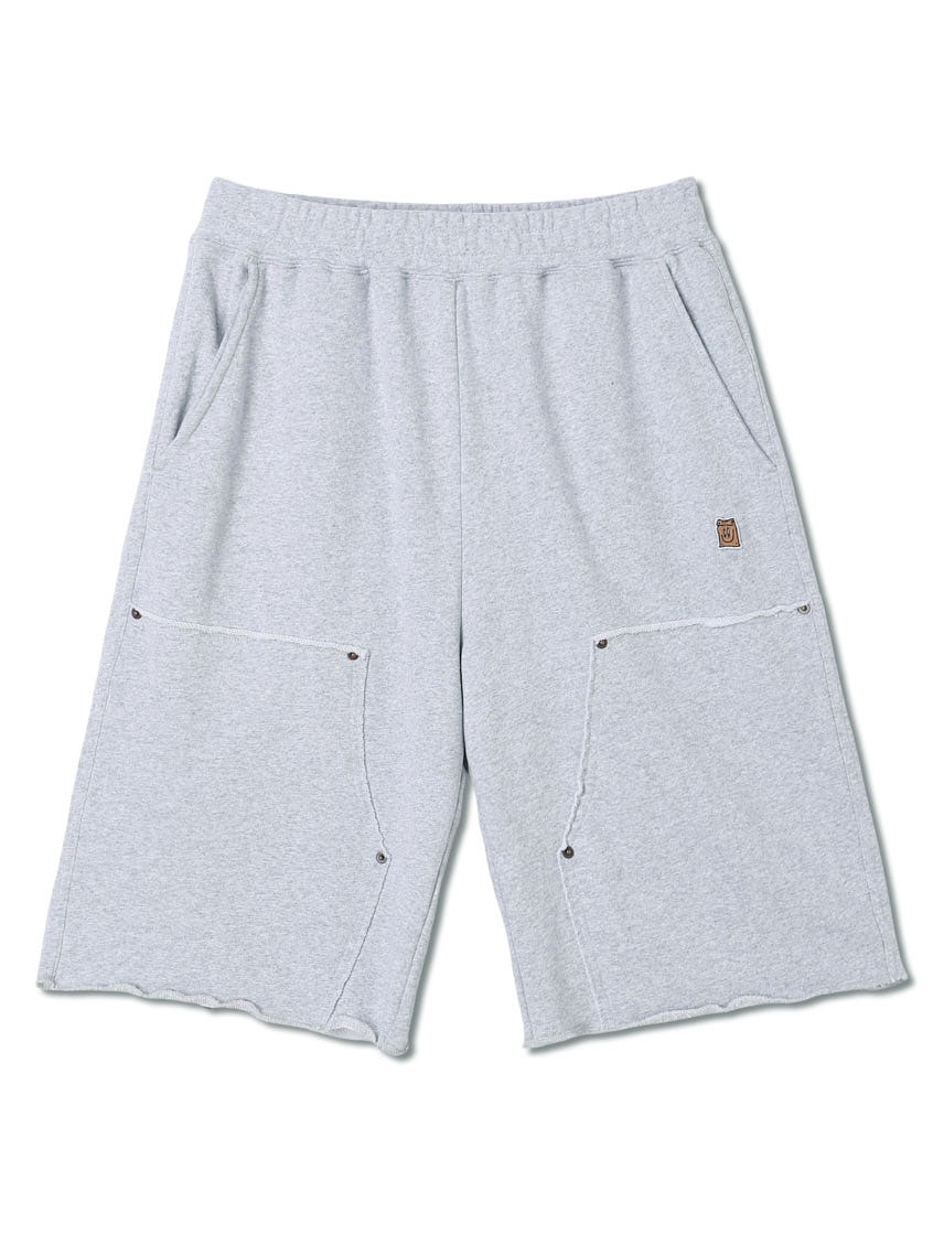 Philip Lumbang 公式 ハーフパンツ スウェット ヴィンテージ加工