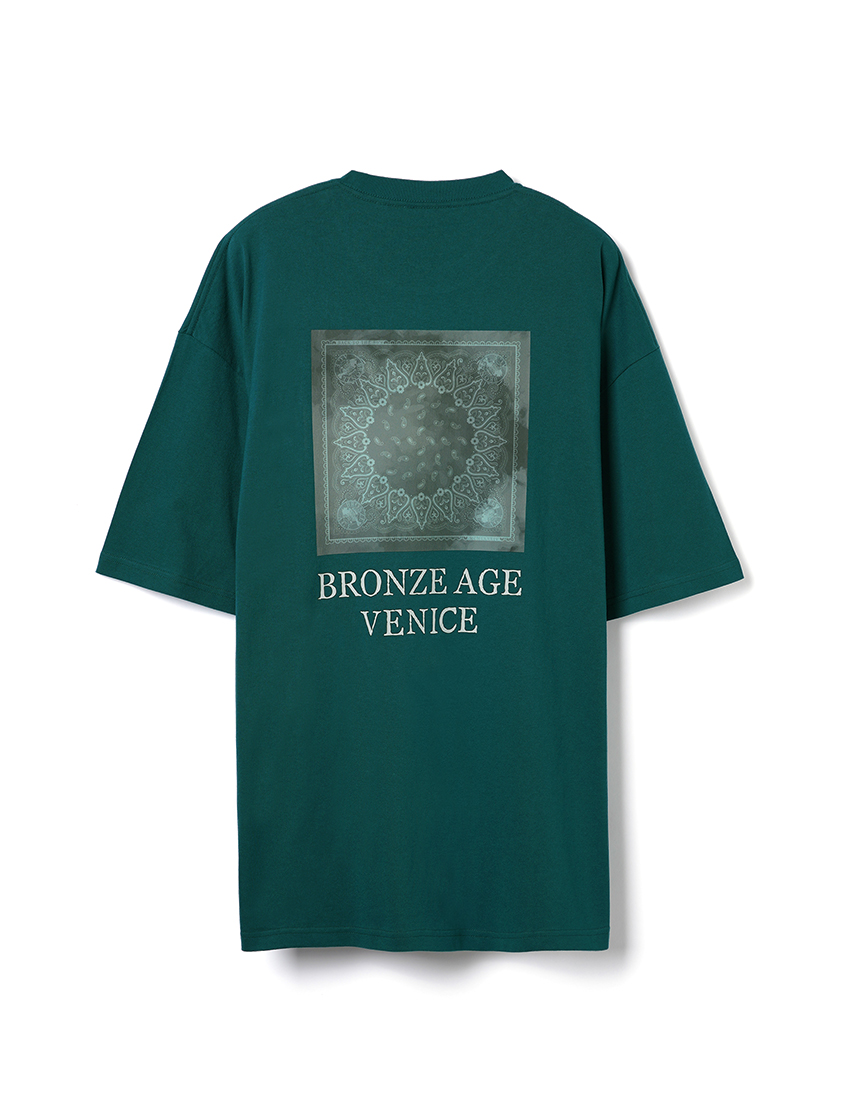 BRONZE AGE BIGTシャツ メンズ レディース バンダナプリント 公式 ブロンズエイジ S...