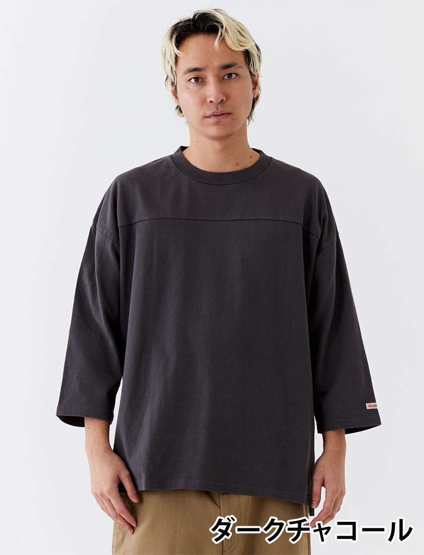 Goodwear 公式 BIG7分袖T メンズ レディース 7.6オンス USA