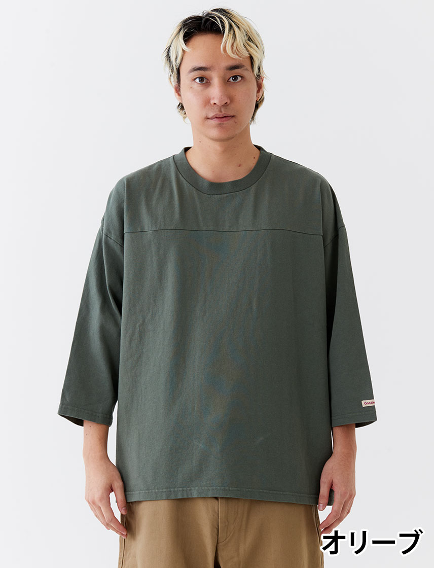 Goodwear 公式 BIG7分袖T メンズ レディース 7.6オンス USA