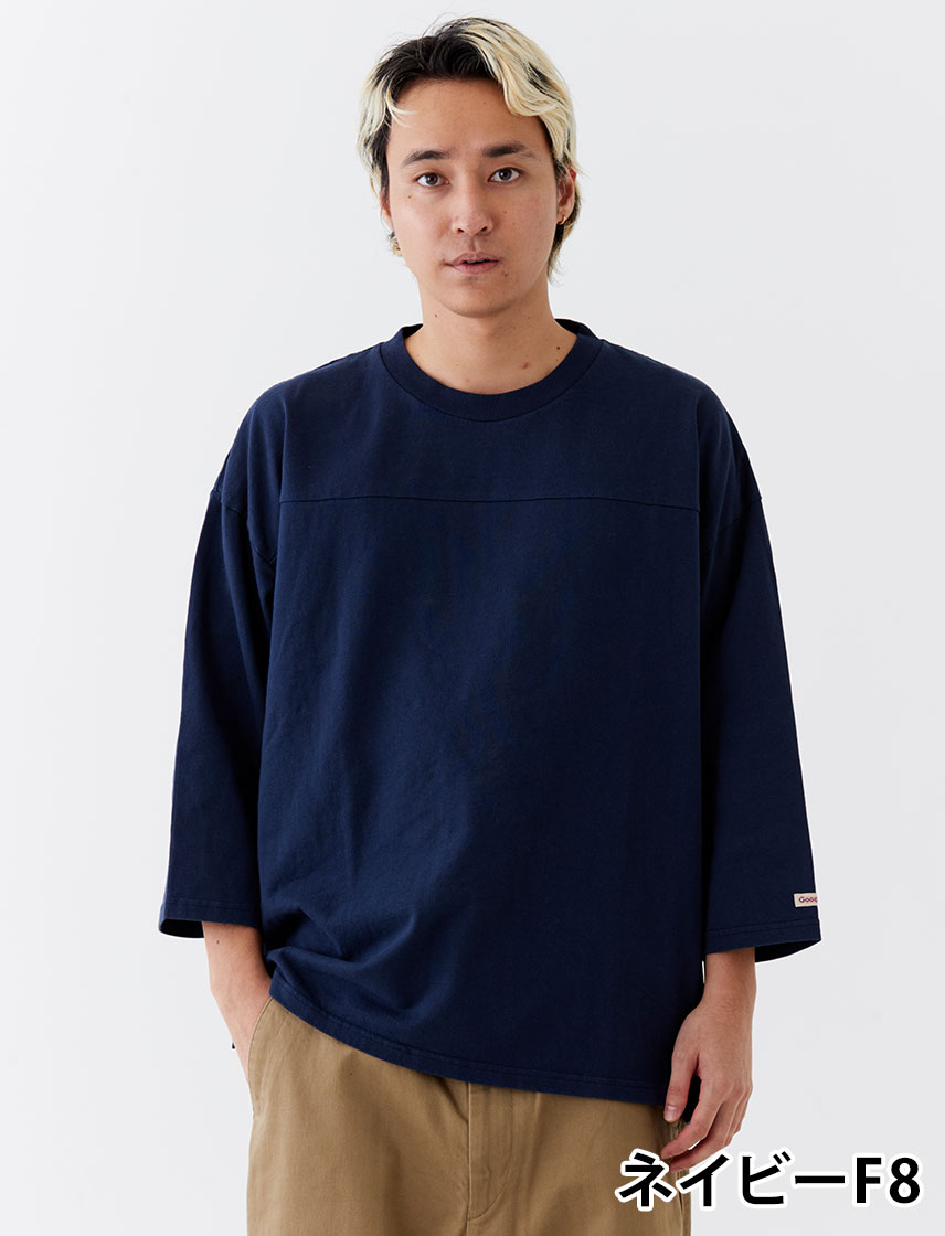 Goodwear 公式 BIG7分袖T メンズ レディース 7.6オンス USA