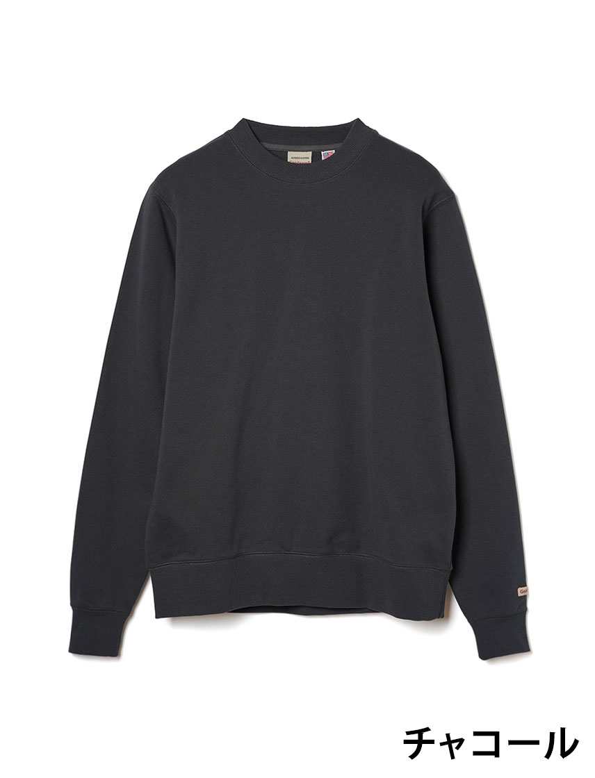Goodwear 公式 トレーナー メンズ レディース クルーネック 無地 定番 ベーシック レギュラー Goodwear 公式 トレーナー メンズ レディース クルーネック 無地