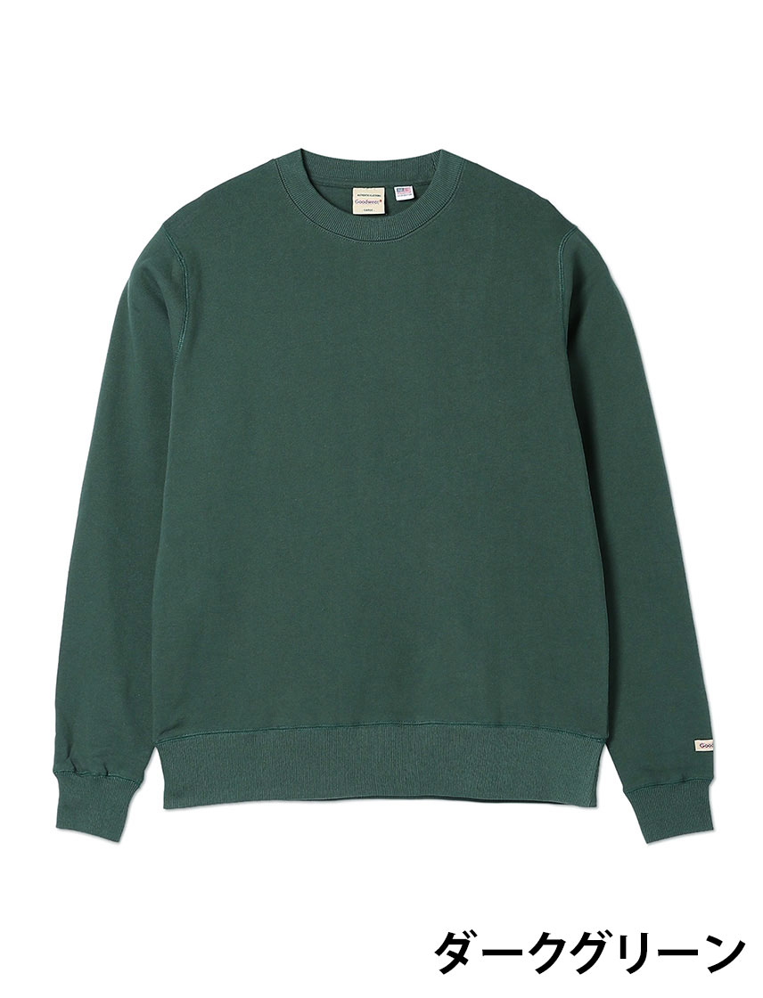 Goodwear（グッドウェア） 公式 トレーナー メンズ レディース クルー