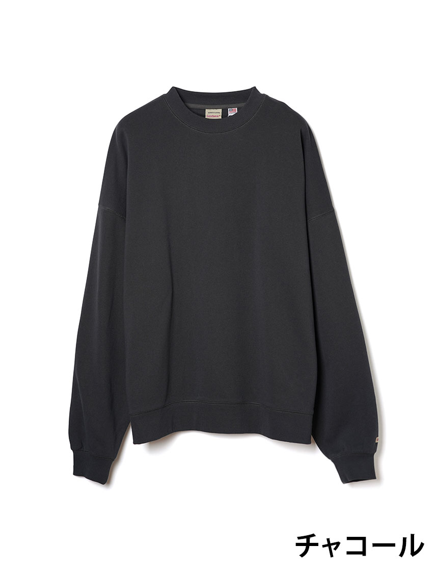 Goodwear 公式 BIGトレーナー メンズ レディース ビッグ 無地 Goodwear 公式 BIGトレーナー メンズ レディース ビッグ 無地