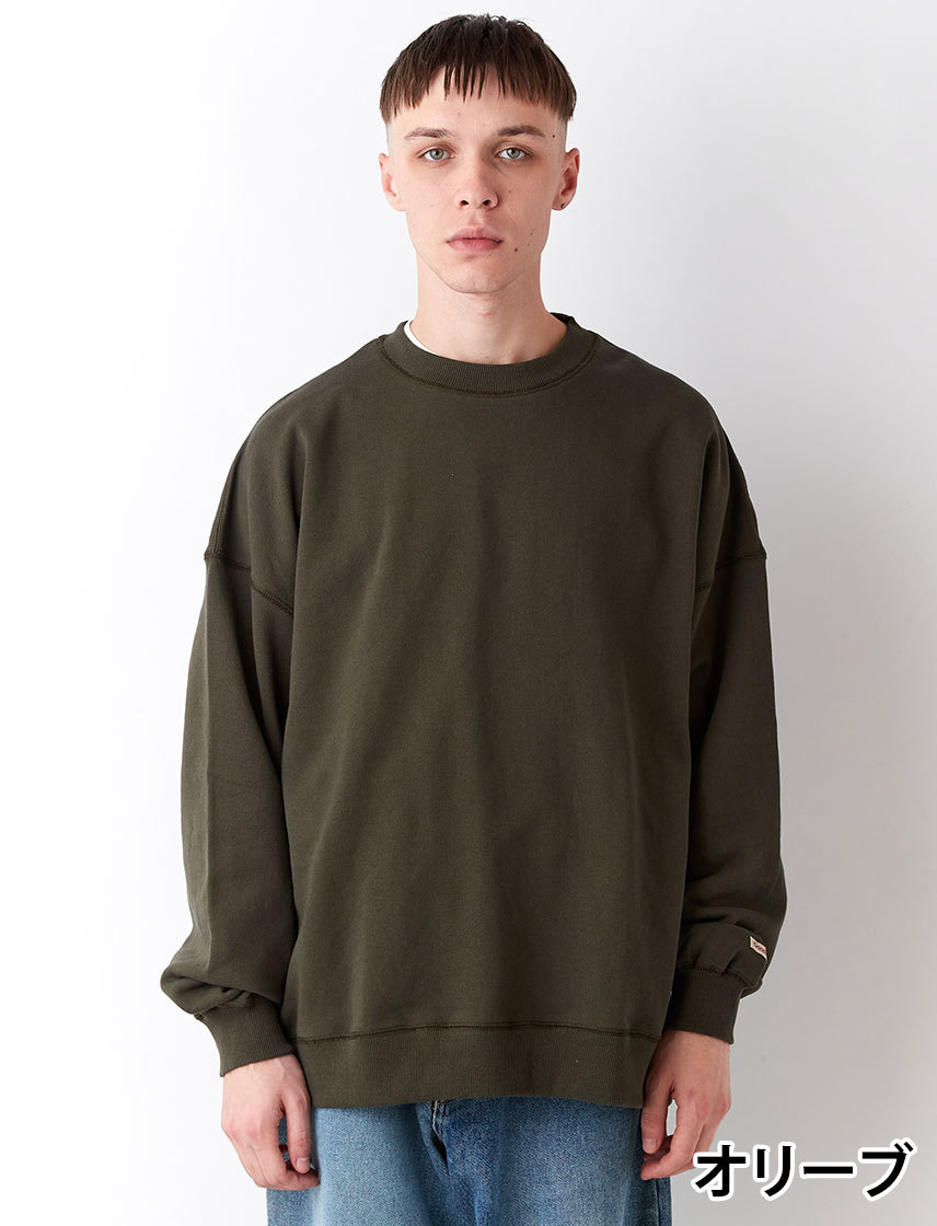 Goodwear 公式 BIGトレーナー メンズ レディース ビッグ 無地