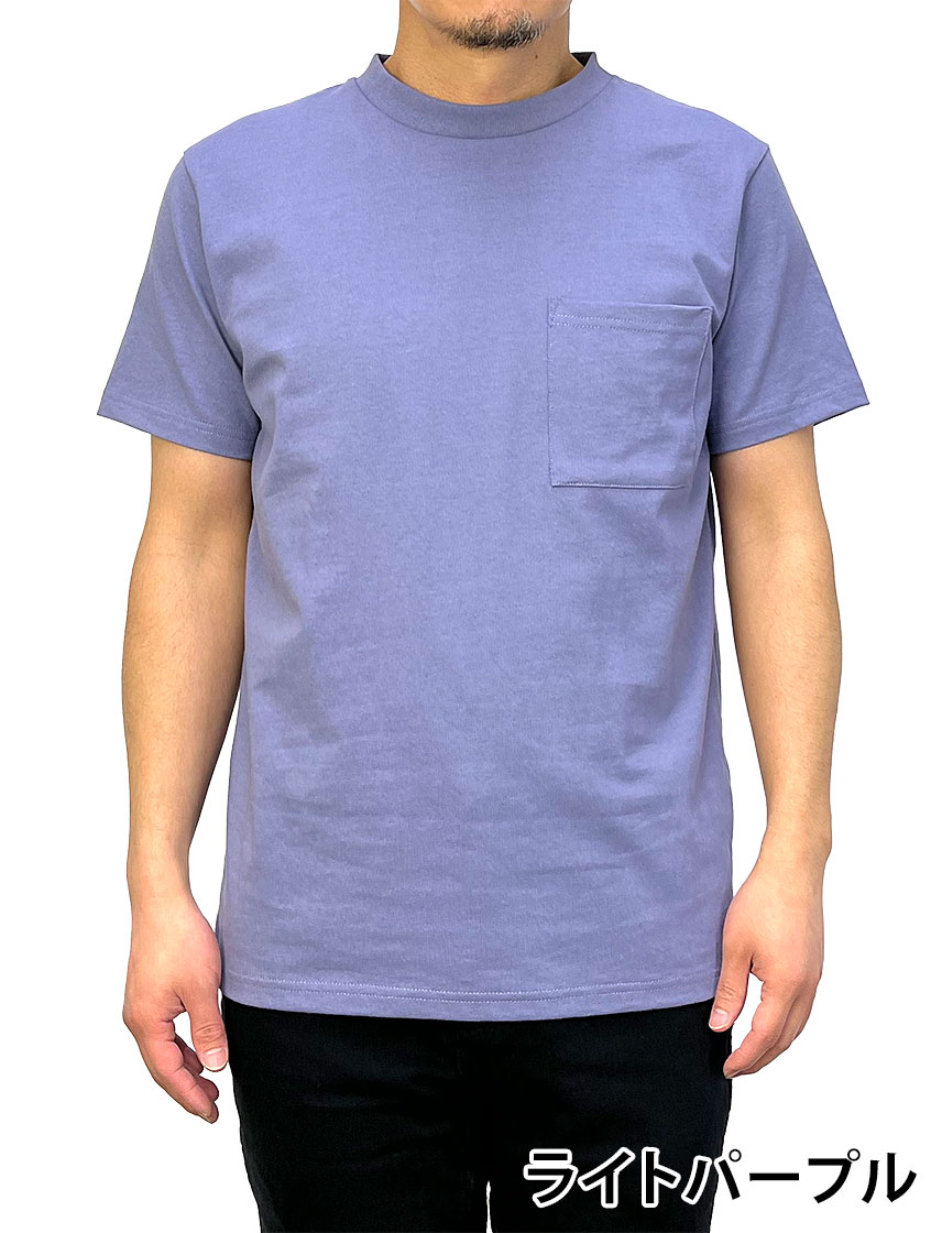 Goodwear 公式 Tシャツ メンズ レディース ヘビーウェイト USAコットン 無地 ポケット ベーシック クルーネック 7.6オンス｜united-japan｜12