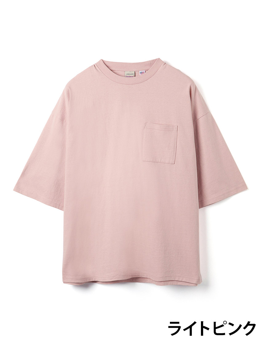 Goodwear 公式 スーパーBIGTシャツ メンズ レディース 7.6オンス USAコットン 無地 ポケット｜united-japan｜13