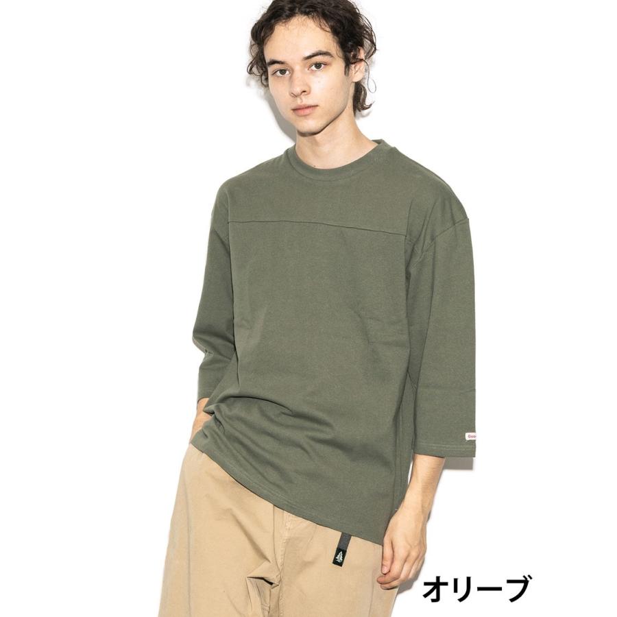 Goodwear 公式 7分袖T メンズ レディース 7.6オンス USAコットン 切替 無地｜united-japan｜06