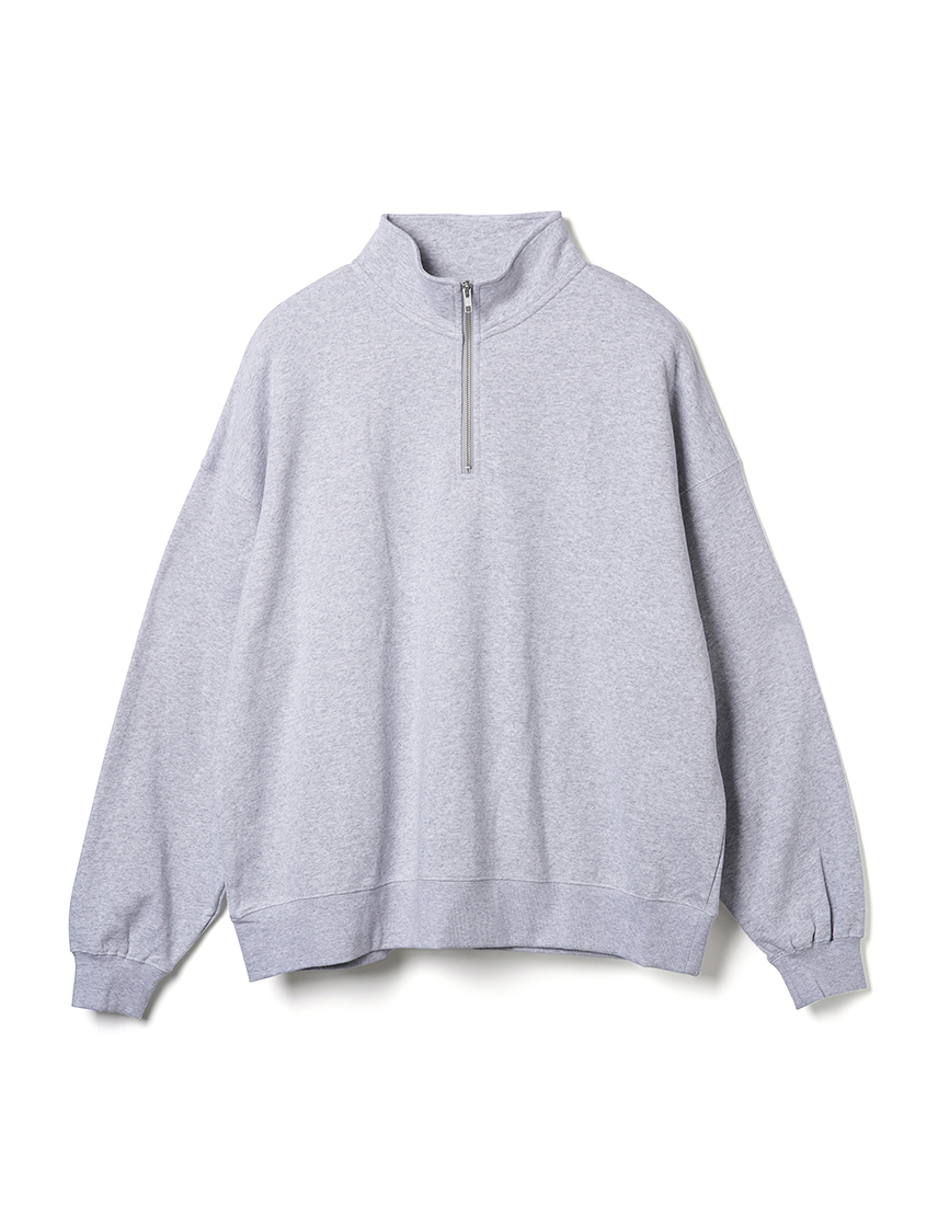 Goodwear 公式 ハーフジップBIGトレーナー メンズ レディース USAコットン Goodwear 公式 ハーフジップBIGトレーナー メンズ レディース