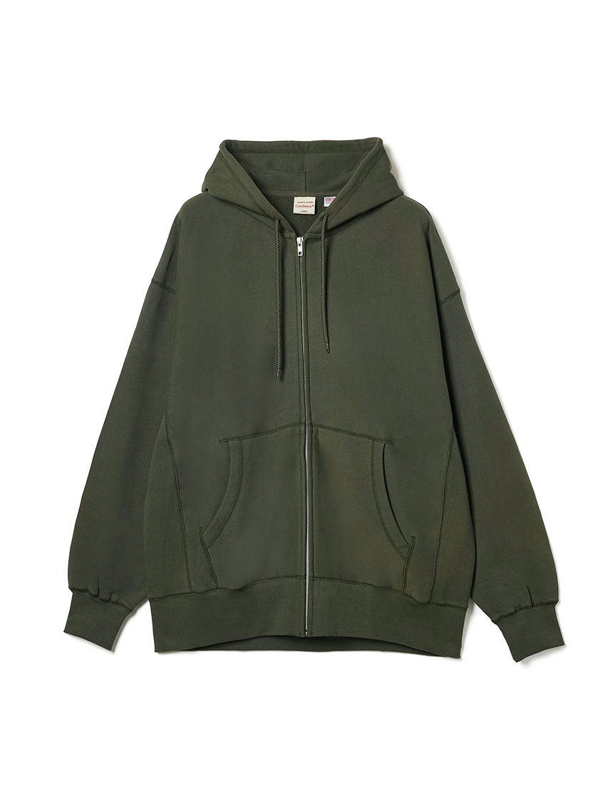 SSZ BIRD WEP パーカー　Sサイズ　オリーブ Goodwear（グッドウェア） 公式 オーバーサイズZIPパーカー メンズ