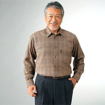 Huntington Club サッカーシャツ 長袖 ストライプ 3色組 メンズ シニア