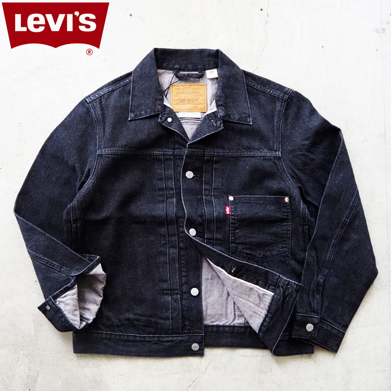 リーバイス(Levis) デニムジャケット ブラック メンズデニムジャケット