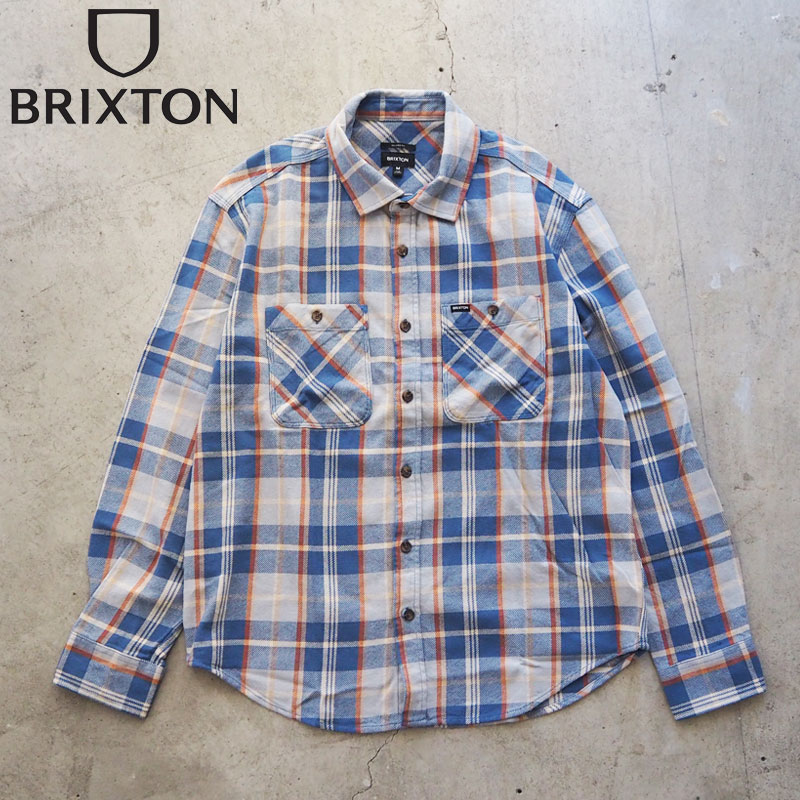 ブリクストン ネルシャツ メンズ BRIXTON VINTAGE WASH FLANNEL 01473