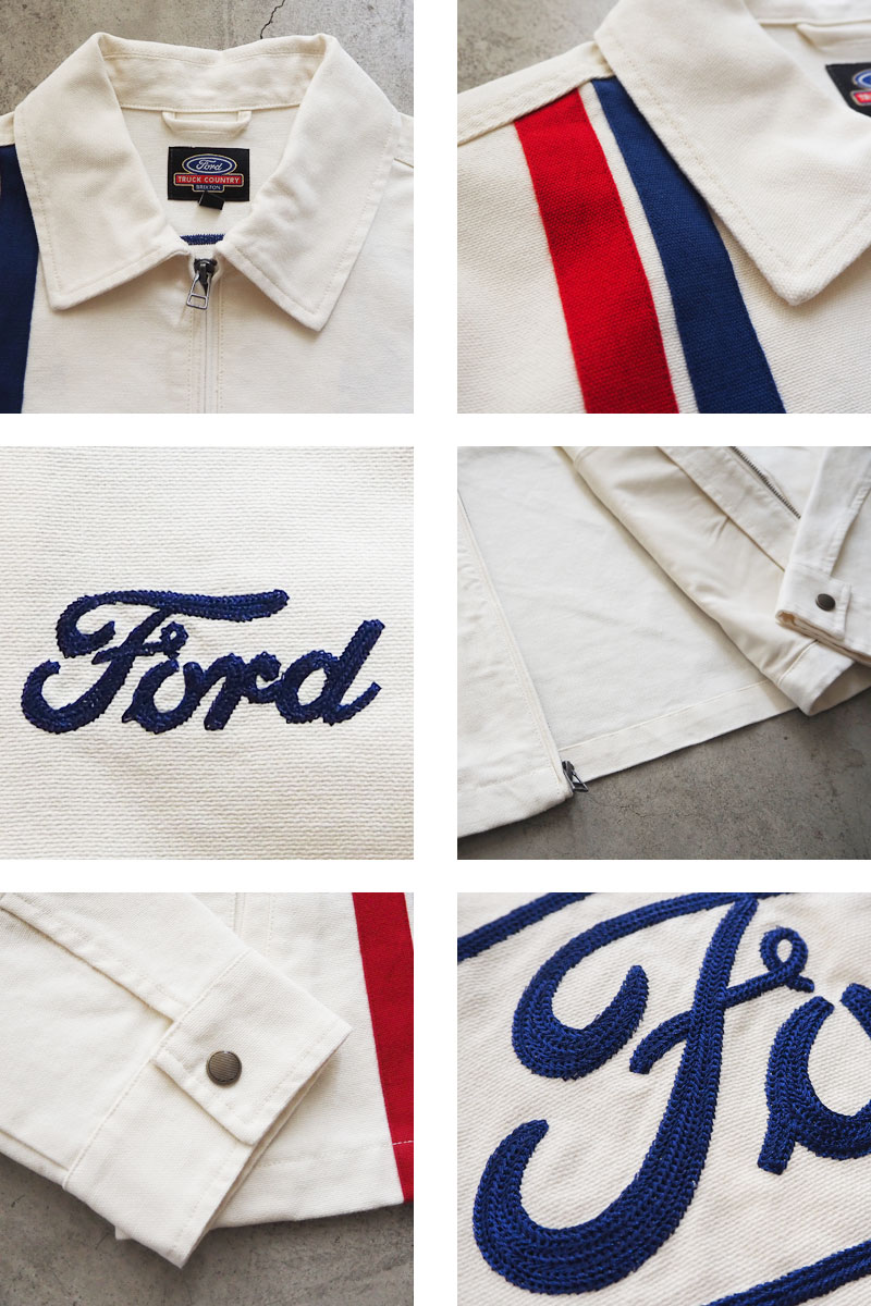 BRIXTON（ブリクストン） FORD フォード コラボ ガレージジャケット