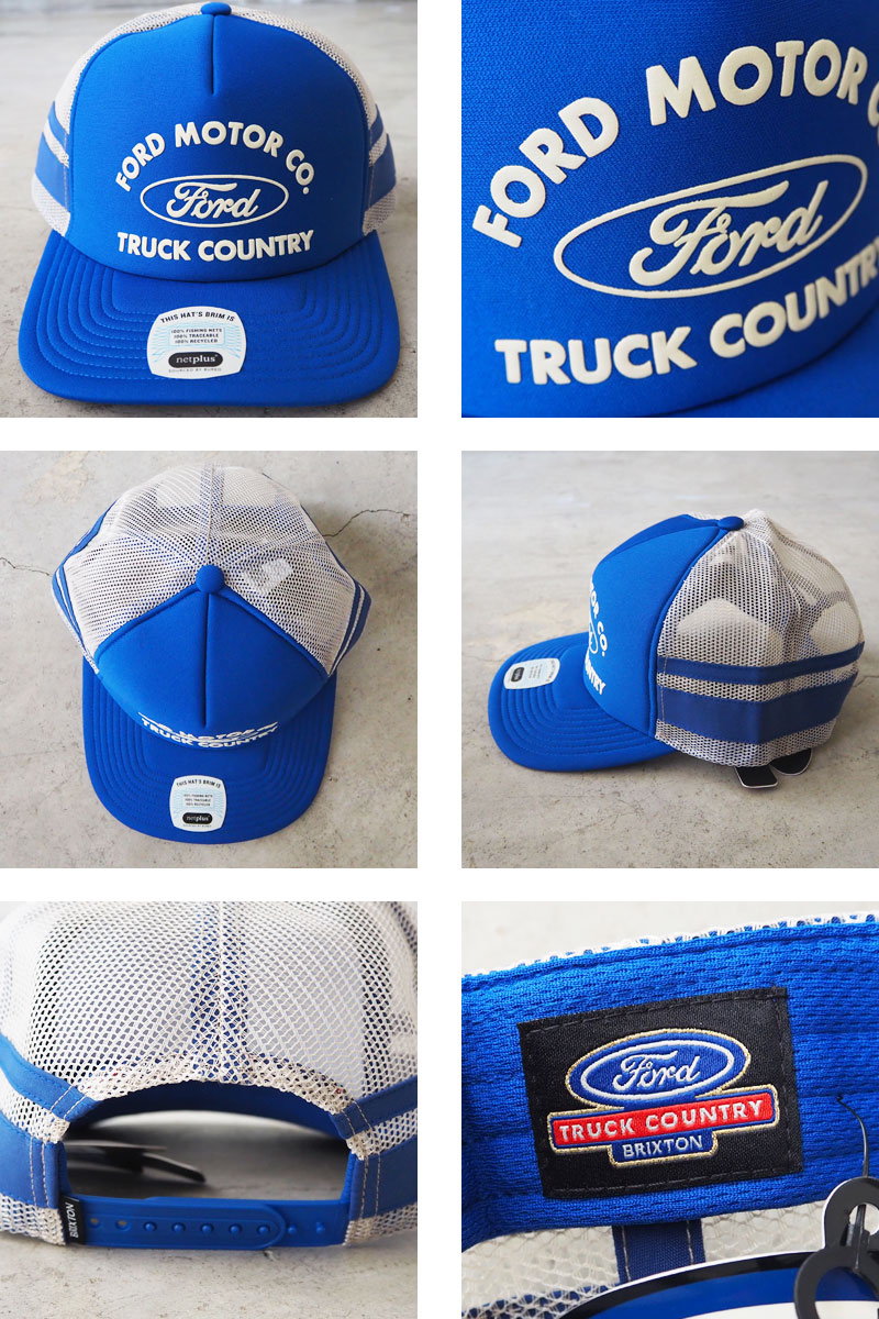 BRIXTON（ブリクストン） FORD フォード キャップ メッシュキャップ