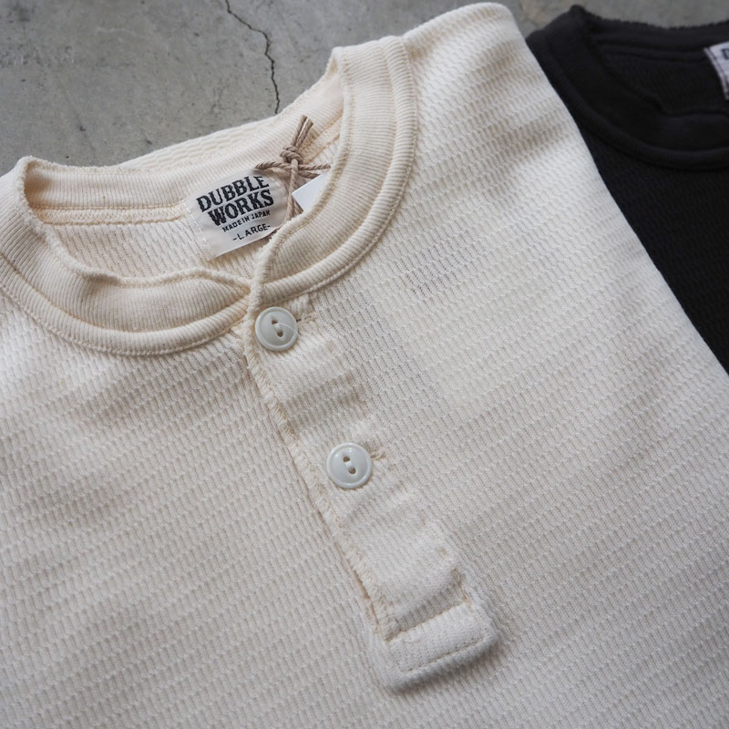 GW値下げ！リブ ヘンリーネック リバーシブル f.dom 3枚セット ランダムリブヘンリーネックTシャツ｜MEN｜251IAB80-2321｜AZUL BY
