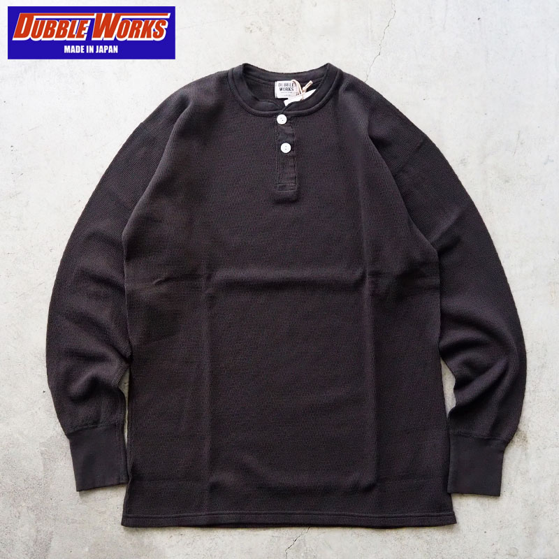 GW値下げ！リブ ヘンリーネック リバーシブル f.dom 3枚セット ランダムリブヘンリーネックTシャツ｜MEN｜251IAB80-2321｜AZUL BY