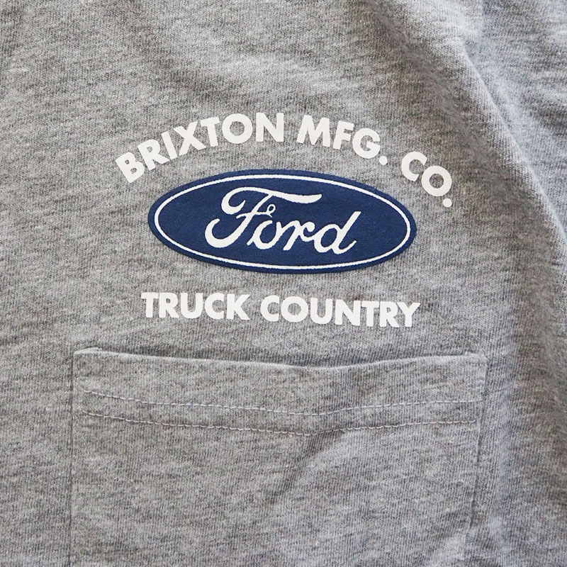 BRIXTON（ブリクストン） FORD フォード Tシャツ コラボ17367 メンズ