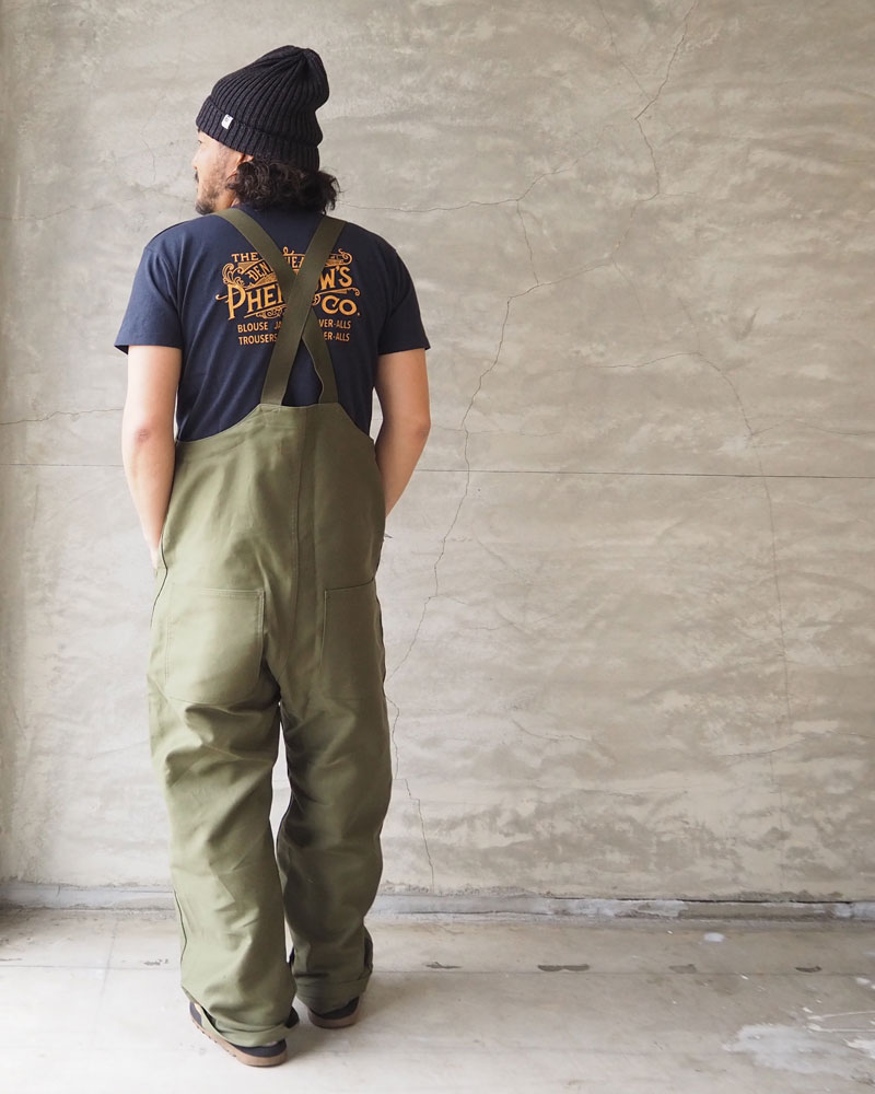 HOUSTON（ヒューストン） オーバーオール HOUSTON DECK PANTS 1785
