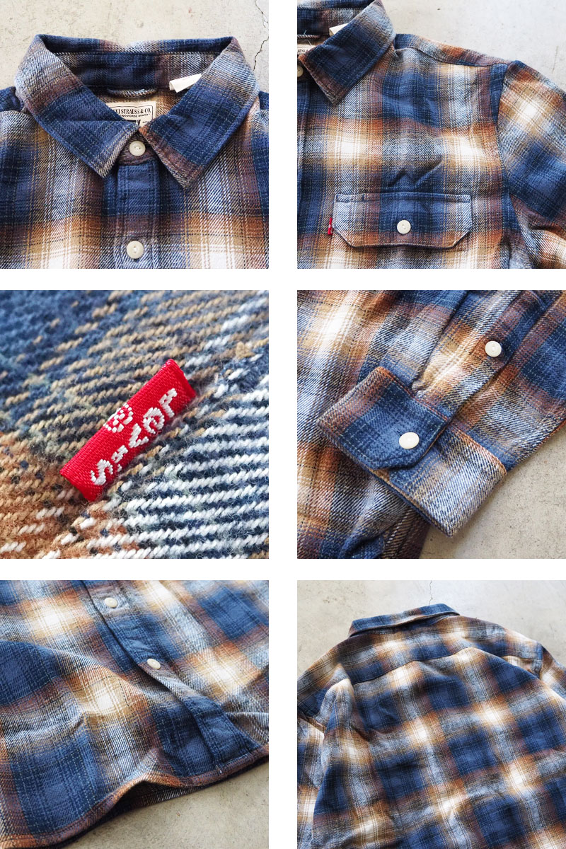 Levi's（リーバイス） ネルシャツ メンズ ジャクソン ワーカー