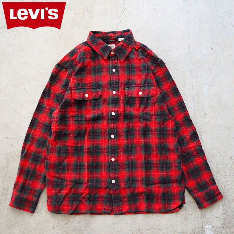 50's〜　Levi's フランネルシャツ Levi's（リーバイス） フランネルチェックシャツ ネルシャツ Jackson