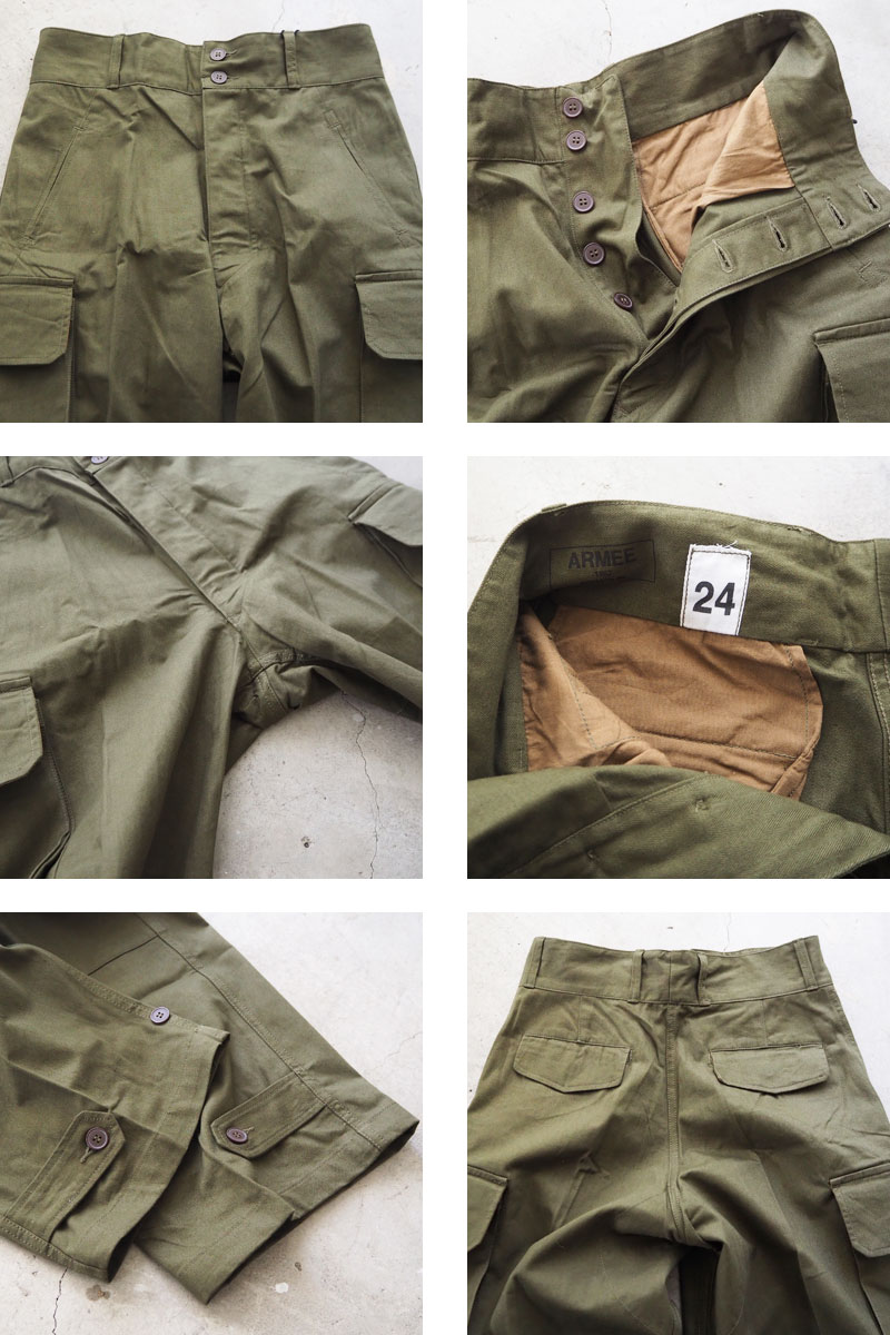 HOUSTON（ヒューストン） パンツ M47 HOUSTON FRENCH ARMY M-47 PANTS