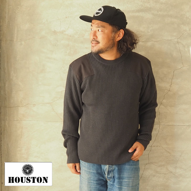 HOUSTON（ヒューストン） ニット セーター メンズ COMMAND SWEATER