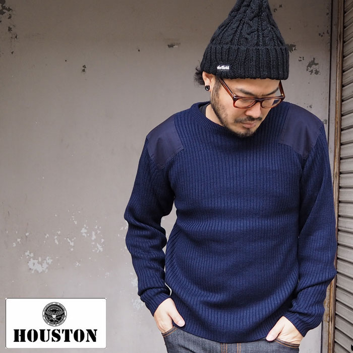 HOUSTON（ヒューストン） ニット セーター メンズ COMMAND SWEATER