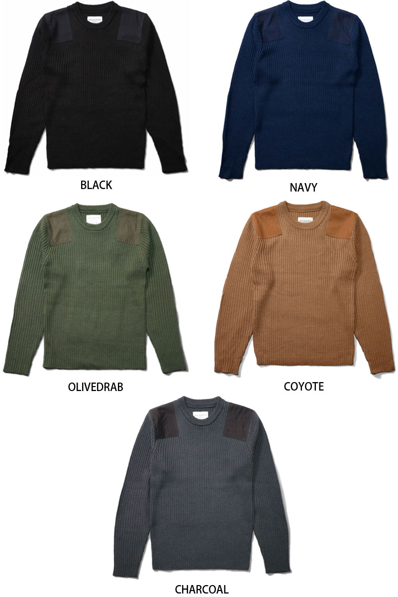 HOUSTON（ヒューストン） ニット セーター メンズ COMMAND SWEATER
