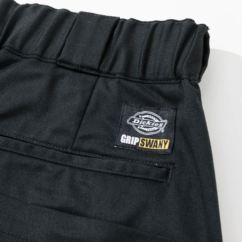 grip  swany ポリエステルパンツ　黒　Lサイズ GRIP SWANY（グリップスワニー） × ディッキーズ パンツ GRIP SWANY