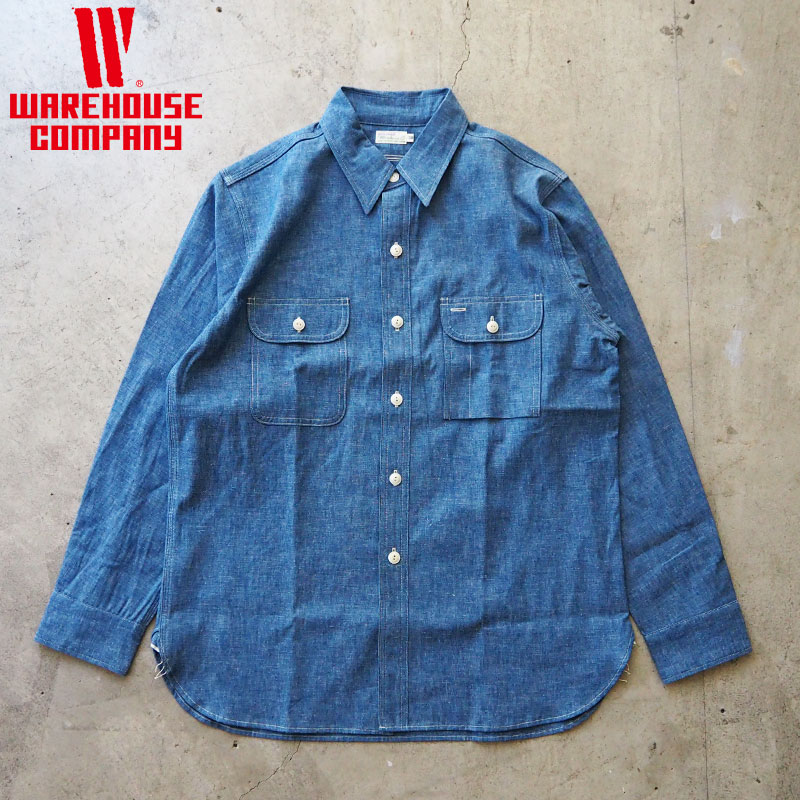 WAREHOUSE（ウエアハウス） シャンブレーシャツ メンズ & CO. BIG YANK