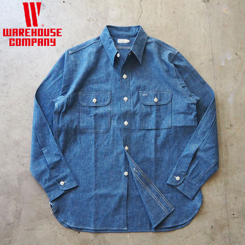 WAREHOUSE（ウエアハウス） シャンブレーシャツ メンズ & CO. BIG YANK