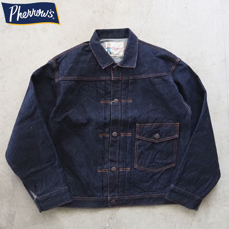 pherrows spotrtswear デニムワークジャケット Pherrow's】明日店頭発売開始 !! 別注WW2 DENIM JACKET!! | スマクロ