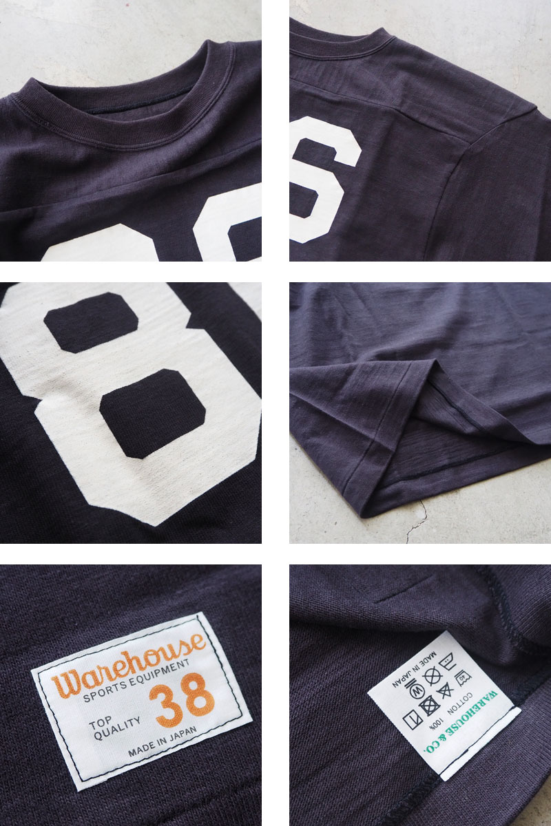 WAREHOUSE（ウエアハウス） & CO. 七分袖 Tシャツ メンズ 7分袖