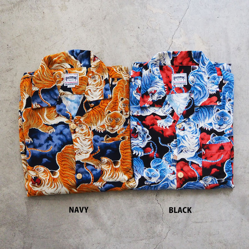 HOUSTON（ヒューストン） アロハシャツ HOUSTON ALOHA SHIRT(百虎