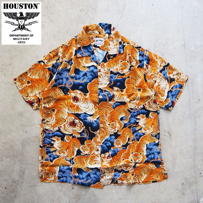 HOUSTON（ヒューストン） アロハシャツ HOUSTON ALOHA SHIRT(百虎