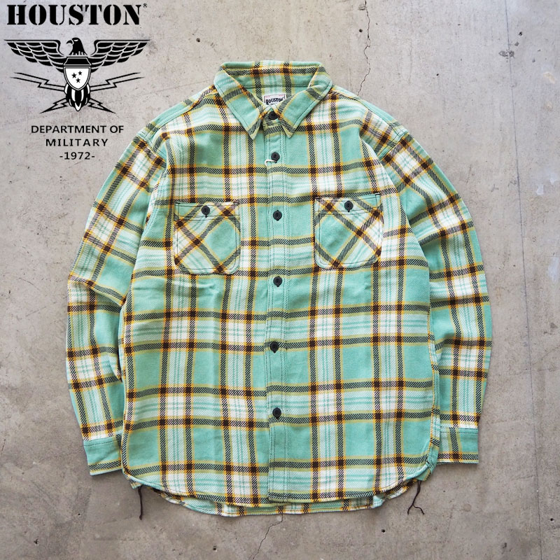 HOUSTON（ヒューストン） ビエラシャツ シャツ HOUSTON SOFT TWIST