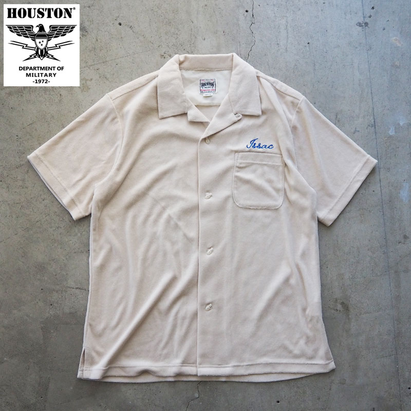 HOUSTON（ヒューストン） ボウリングシャツ シャツ メンズ パイル