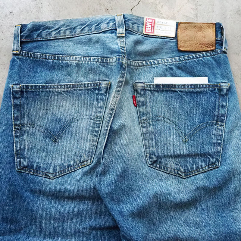 リーバイス デニム パンツ LEVI'S VINTAGE CLOTHING 501XX ヴィンテージ 1947年モデル 475010181 LVC 501 ジーンズ 501×× デニムパンツ ビッグEの画像