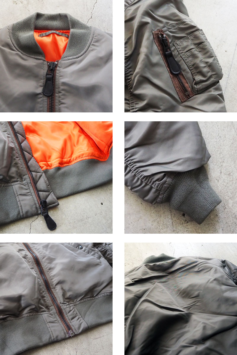 到出品 楽天市場】HOUSTON / ヒューストン 50316 MA-1 FLIGHT JACKET / MA-1