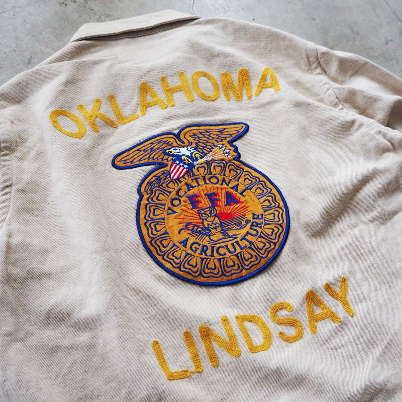 HOUSTON（ヒューストン） コットンリネン FFA ジャケット HOUSTON